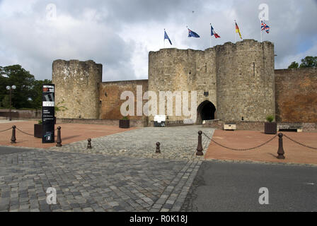The Historial de la Grande Guerre (Museum of the Great War) in Peronne, France. Stock Photo