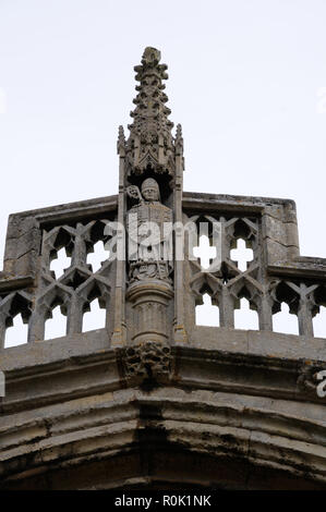 St Mary the Virgin, Higham Ferrers, Northamptonshire is an architectural gem, dating to the thirteenth century. Stock Photo