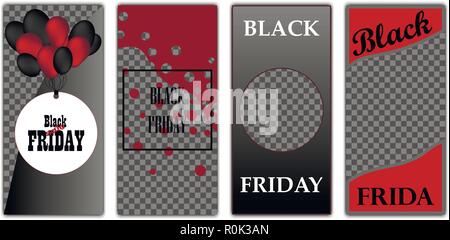 Cover template design black friday modern style on background for decoration of presentation, brochure, catalog, poster, book, magazine, etc. Vector illustration Stock Vector