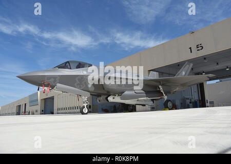 Italian Air Force F-35A On The Ramp Ready To Taxi At Amendola Air Base ...