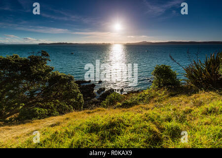 sundowner direction Auckland, New Zealand Stock Photo