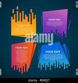 Style text templates speed origami for banner Vector Text Label Stock ...