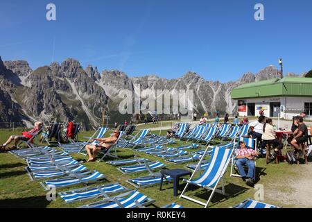 Beautiful mountains in Tyrol, Austria Stock Photo