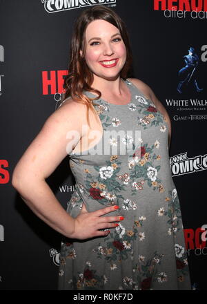 3rd annual red-carpet party to celebrate the 13th edition of New York Comic Con  Featuring: Lindsay Jones Where: New York, United States When: 05 Oct 2018 Credit: Derrick Salters/WENN.com Stock Photo