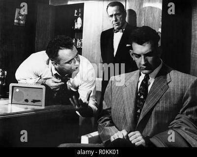 The Harder They Fall, aka: Schmutziger Lorbeer, USA 1956, Regie: Mark Robson, Darsteller: Rod Steiger, Humphrey Bogart, Mike Lane Stock Photo