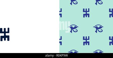 Moroccan mural decorative design symbol pattern Stock Vector