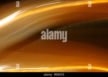 Concept of flowing lines in bright fire-like colors Stock Photo