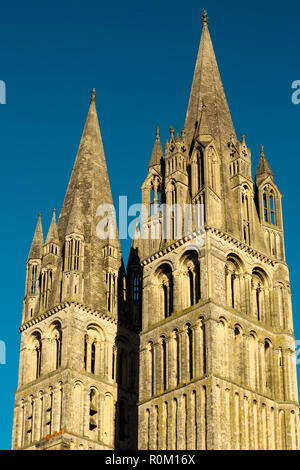 The Abbey of Saint-Étienne church, also known as Abbaye aux Hommes founded in 1063 Stock Photo