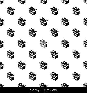 Post office pattern vector seamless Stock Vector