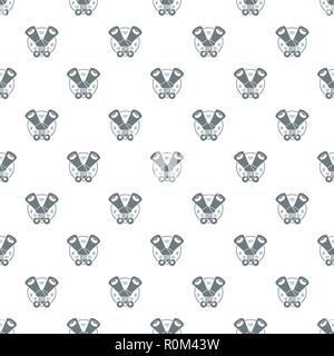 Tin opener pattern vector seamless Stock Vector