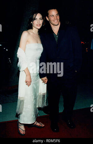 Claire Forlani and Dylan Bruno ÉÉ.. Event in Hollywood Life - California, USA, Film Industry, Celebrities, Photography, Bestof, Arts Culture and Entertainment, Topix Celebrities fashion, Best of, Hollywood Life,  Red Carpet and backstage, movie celebrities, TV celebrities, Music celebrities, Topix, Bestof, Arts Culture and Entertainment, vertical, one person, Photography,   #Celebrity #Hollywood #RedCarpet #Actor #Actress #famousCelebrity #HollywoodEvent #TsuniUSA #CelebrityPhotography, Fashion inquiry tsuni@Gamma-USA.com , Credit Tsuni / USA,   Fashion, From the Year 1993 to 1999, Stock Photo