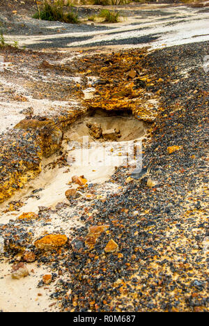 Beautiful gold mine dumps on the west Rand in South Africa Stock Photo