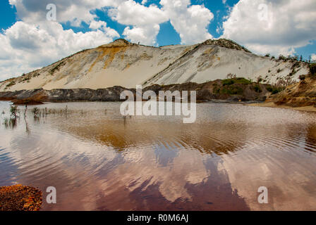 Beautiful gold mine dumps on the west Rand in South Africa Stock Photo