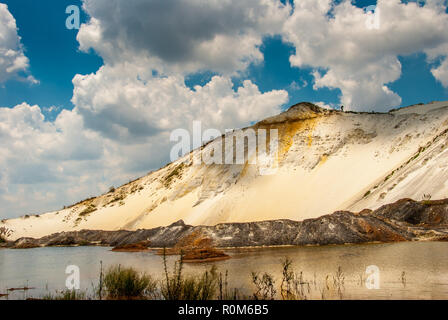 Beautiful gold mine dumps on the west Rand in South Africa Stock Photo