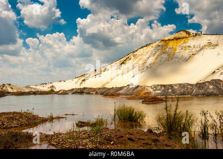 Beautiful gold mine dumps on the west Rand in South Africa Stock Photo