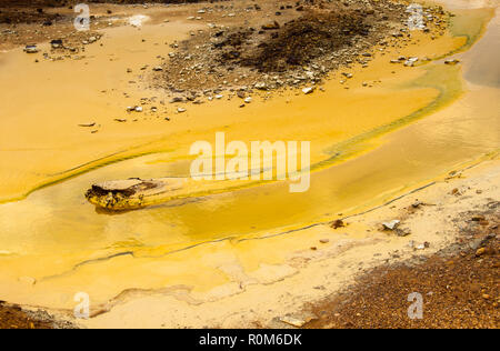 Beautiful gold mine dumps on the west Rand in South Africa Stock Photo