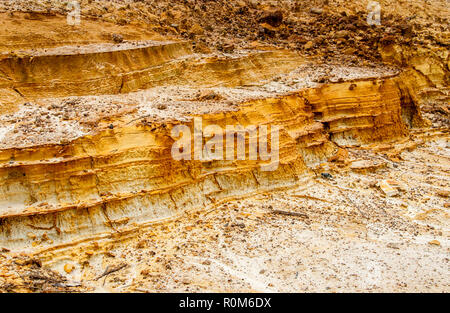 Beautiful gold mine dumps on the west Rand in South Africa Stock Photo