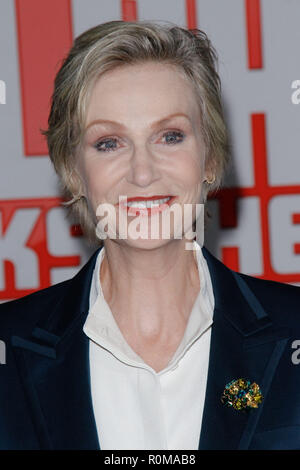 Los Angeles, USA. 5th Nov 2018. Jane Lynch at the World Premiere of Disney's 'Ralph Breaks The Internet' held at El Capitan Theatre in Hollywood, CA, November 5, 2018. Photo by Joseph Martinez / PictureLux Credit: PictureLux / The Hollywood Archive/Alamy Live News Stock Photo