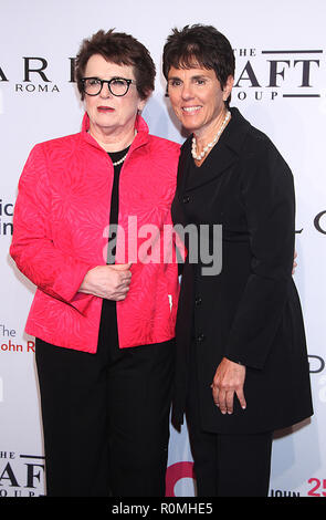 New York, USA. November 05, 2018 Billie Jean King, Ilana Kloss attend Elton John Aids Foundation's 17th Annual An Enduring Vision Benefit at Cipriani 42nd Street in New York November 05, 2018 Credit:RW/MediaPunch Credit: MediaPunch Inc/Alamy Live News Stock Photo
