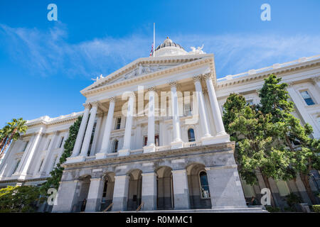 California State Capitol building, Sacramento, California Stock Photo