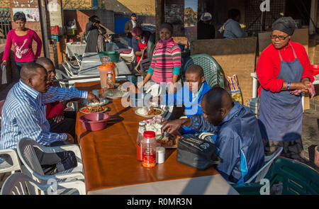 Mamelodi township outside Pretoria, South Africa Stock Photo