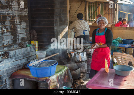 Mamelodi township outside Pretoria, South Africa Stock Photo