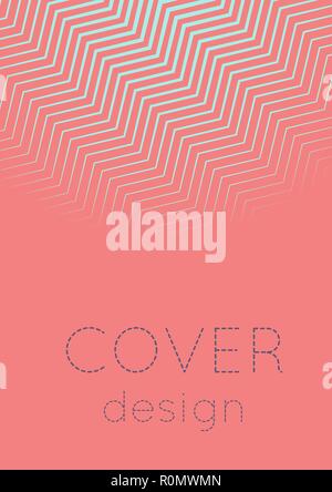 Minimalistic cover template set with gradients Stock Vector