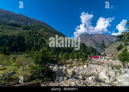 Bagori Village In Harshil Valley In Uttrakhand, India Stock Photo - Alamy