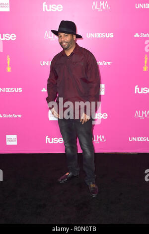 Smoothini attending the American Latino Media Arts Awards 2018 at the LA Live Event Deck on November 4, 2018 in Los Angeles, California. Stock Photo