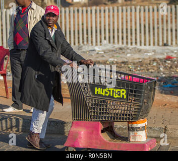 Mamelodi township outside Pretoria, South Africa Stock Photo