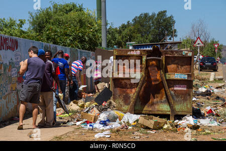 Mamelodi township outside Pretoria, South Africa Stock Photo