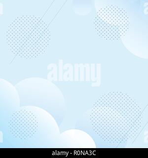 abstract geometric retro blue with polka dot background for poster, banner, advertising, logo, presentation, decor. EPS 10 Stock Vector