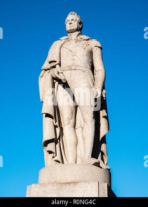 King William VI Statue,The National Maritime Museum in Greenwich, London, England, UK, GB. Stock Photo