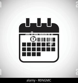 Stydying time table calendar on white background Stock Vector