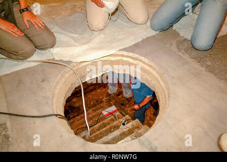 Italy Florence The exhumation on De' Medici Family - Gian Gastone De’ Medici Stock Photo