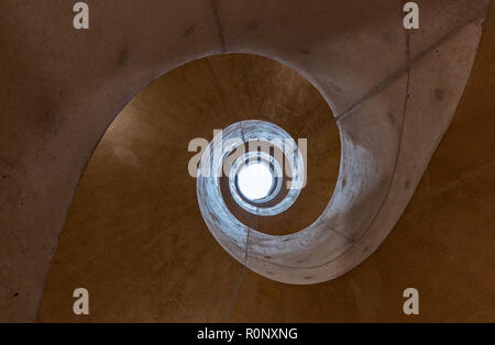 Interior of the Blavatnik School of Government, Oxford University Stock Photo