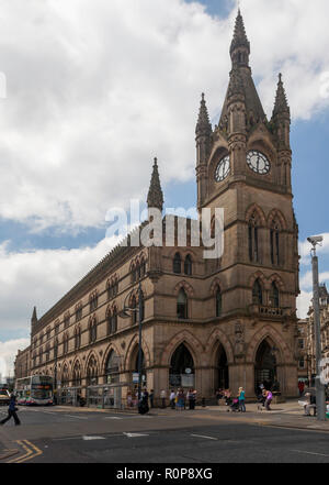 The Wool Exchange in Bradford, West Yorkshire - now used as a Waterstones bookshop Stock Photo