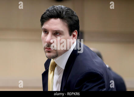 Fort Lauderdale, FL, USA. 28th Aug, 2017. William Sinclair, prosecutor on the long-running case known as the Casey's Nickelodeon murders, appears in Broward court for a pre-trial hearing. The case is being retried in February 2018 Credit: Sun-Sentinel/ZUMA Wire/Alamy Live News Stock Photo