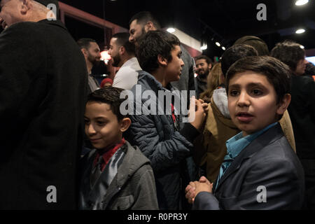 Orland Park, IL, USA. 6th Nov, 2018. Speaker at election night party ...