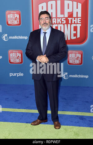 Los Angeles, California. 5th Nov, 2018. Alfred Molina attending the 'Ralph Breaks the Internet' world premiere at El Capitan Theatre on November 5, 2018 in Los Angeles, California. | usage worldwide Credit: dpa/Alamy Live News Stock Photo