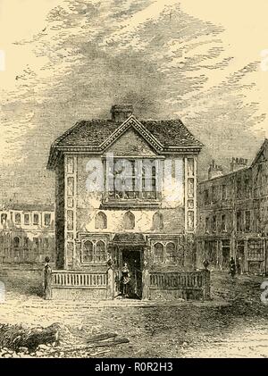 Old Sessions House, 1750, Clerkenwell Green, London Borough of Stock ...