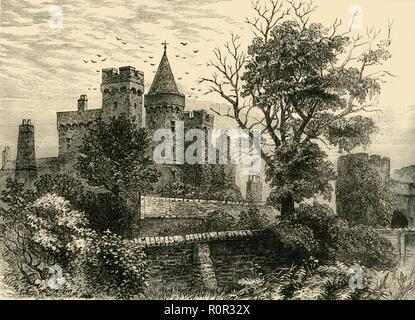 'Vanbrugh Castle', (c1878). Creator: Unknown. Stock Photo