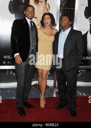 Will Smith ,Rosario Dawson and Alfonso Ribeiro - Seven Pounds Premiere at the Westwood Village Theatre In Los Angeles.          -            DawsonRos Stock Photo