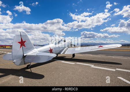 October 6, 2018 Livermore / CA / USA - Aircraft on display at the Livermore Municipal Airport Open House event Stock Photo