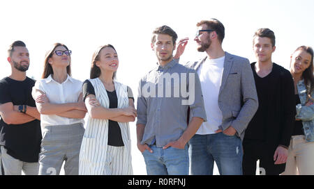 team of successful young people Stock Photo