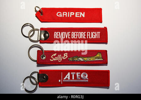 Remove before flight tags - Stock Image - C039/4880 - Science Photo Library