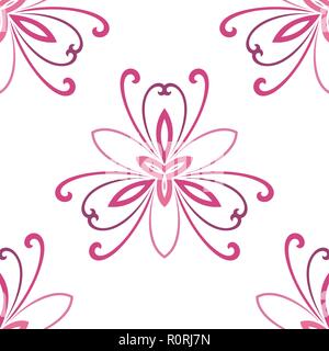 Floral Fine Seamless Vector Pattern Stock Vector