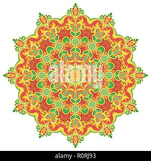 Oriental Abstract Vector Pattern Stock Vector