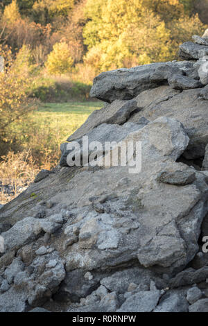 Texture Stones Gravel Pit Stock Photo