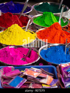 Color Powder Stock Photo